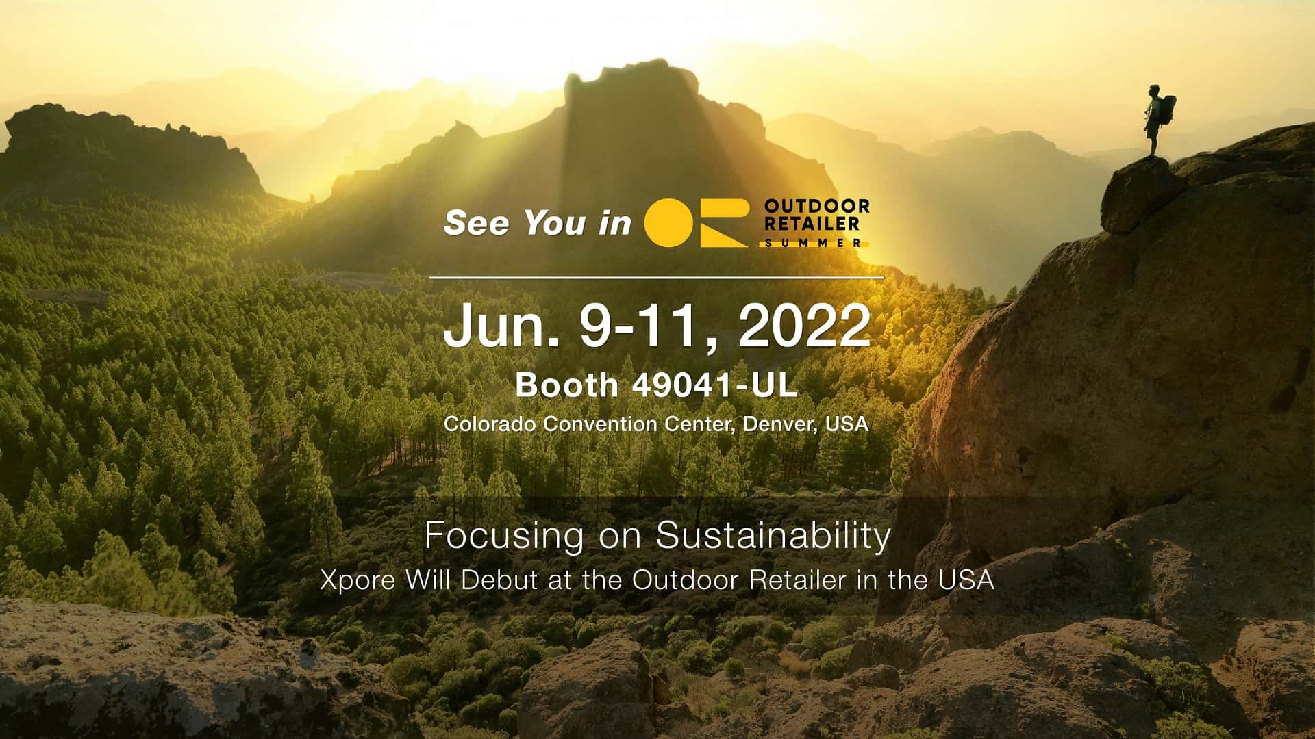Focusing on Sustainability, Xpore Will Debut at the Outdoor Retailer in the US