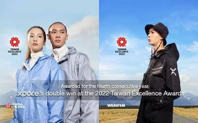 Awarded for the fourth consecutive year. Xpore’s double win at the 2022 Taiwan Excellence Awards