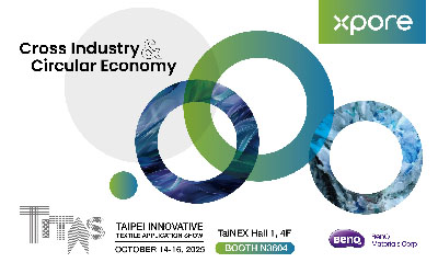 Xpore e2cycle: Cross-Industry Circularity in Action A New Pathway for Polyester Recycling