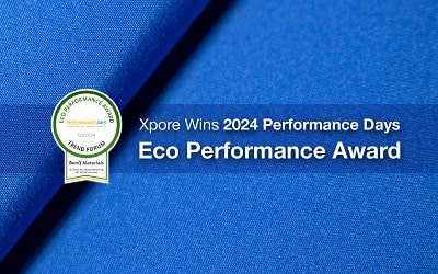 Xpore Leads Sustainable Innovation with Prestigious Eco Performance Award at Performance Days Fabric Fair in Germany