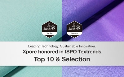 Xpore Triumphs: ISPO Textrends AWARD Acknowledges Our Breathable Waterproof Innovation!